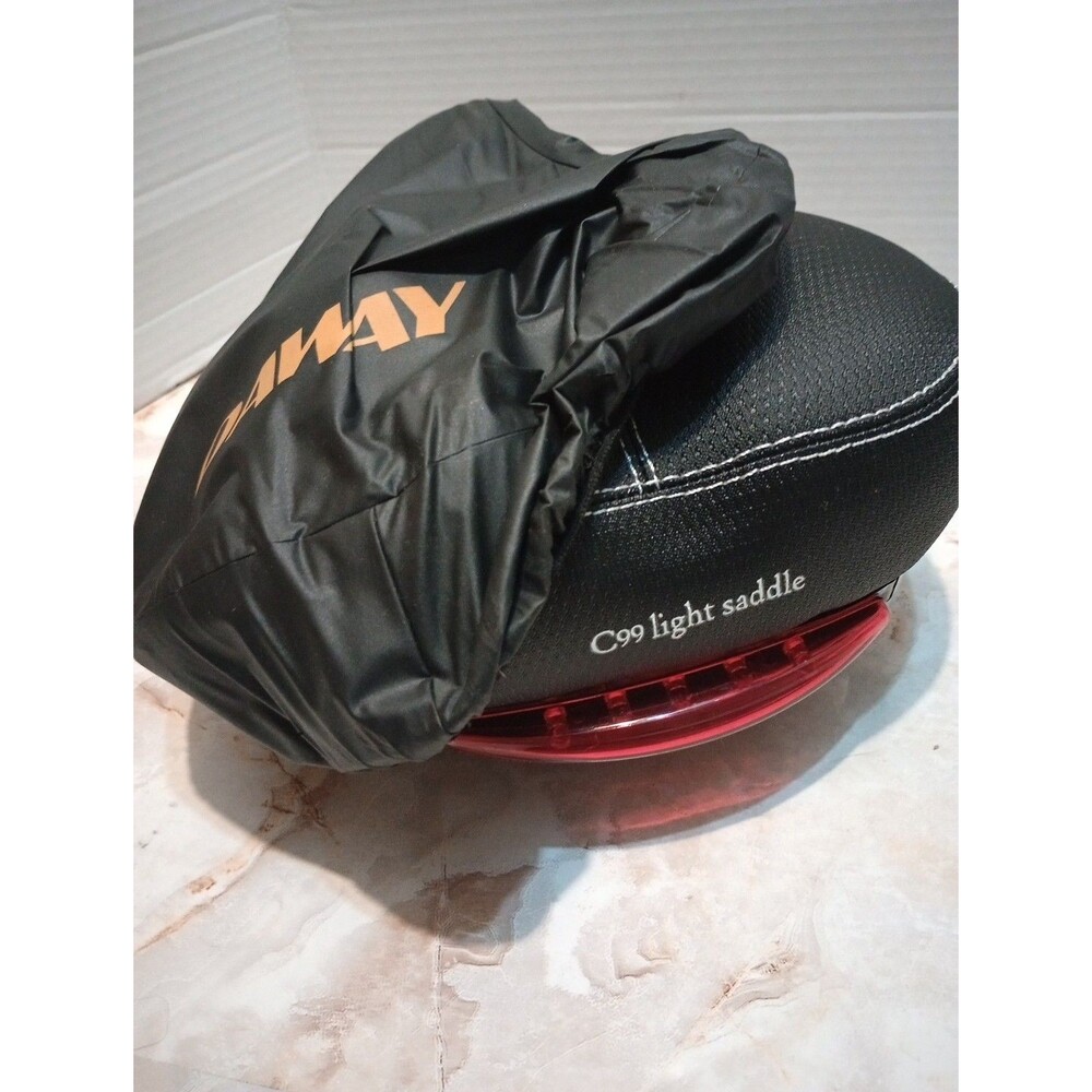 C99Extra Large Lighted  Comfortable Exercise Bike Seat Cover - Wide Soft